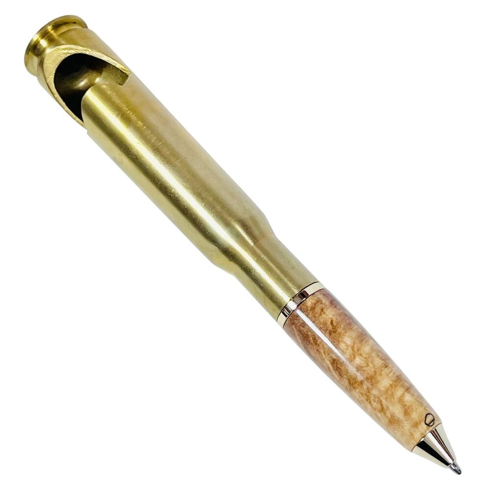 Fired Shell Casing Pen 50 Cal Bottle Opener Handcrafted Hand Turned Acrylic New